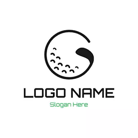 Letter Logo Letter G and Golf logo design